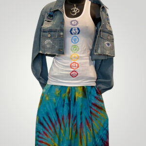 7-Chakra Women's Compression Shapewear Racerback Tank-Top