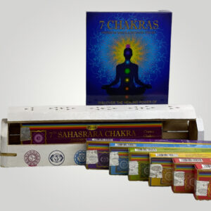 7-Chakras Incense Stick and Cones Holder