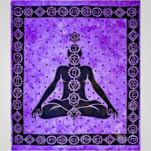 7-Chakras Tapestries 72"X108