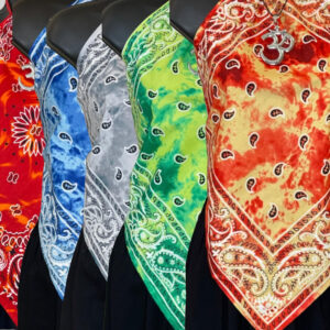 Paisley Bandana Halter Tank-Top