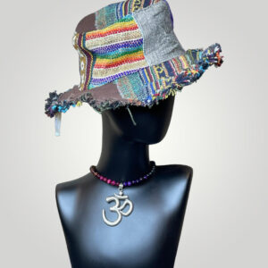 Festival Summer Handmade Hemp Hippie Distressed Hat