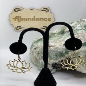 Lotus Flower Earrings