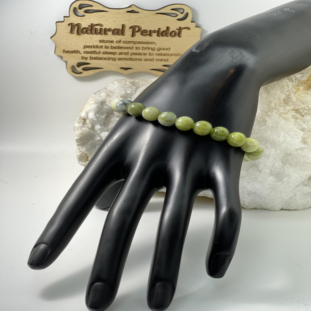 Natural Peridot Gemstones Bracelets