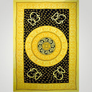OM Mandala Tapestries 72″X108