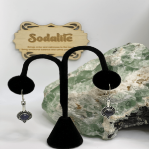 Teardrop Earring's with Gem Stones