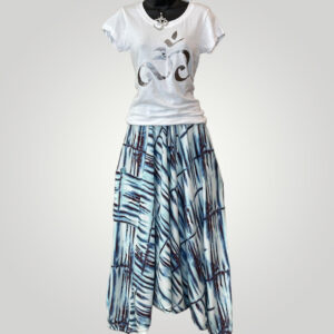 Summer Flowy, Lightweight, Yoga, Boho Low Crotch Trousers