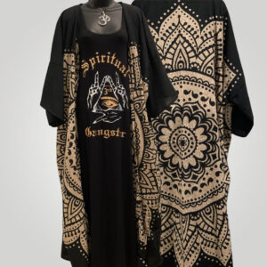 Zen's Floral Custom Long Overlay Duster